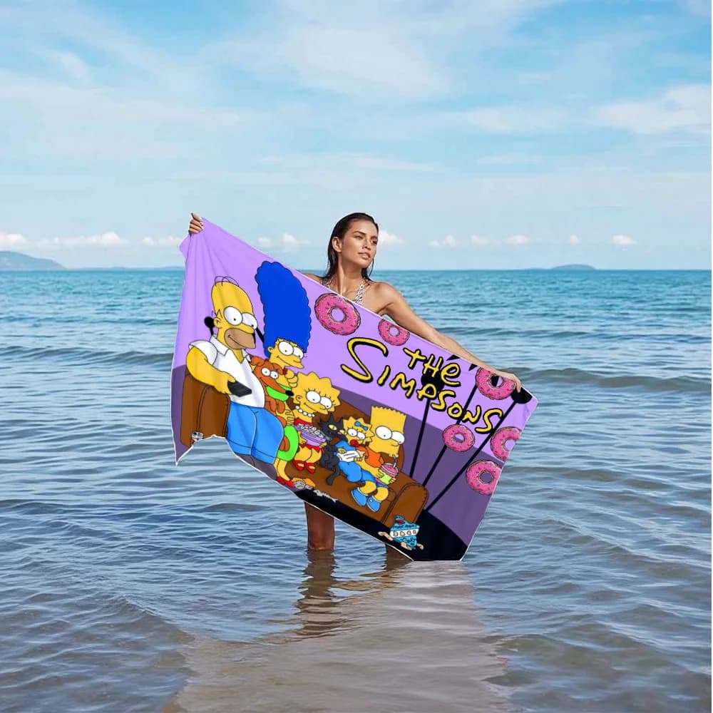 Kawaii S-Sesame-Street's For Home Serviette Sport Travel Bathrobe Women's Towels Spa Accessories Sauna