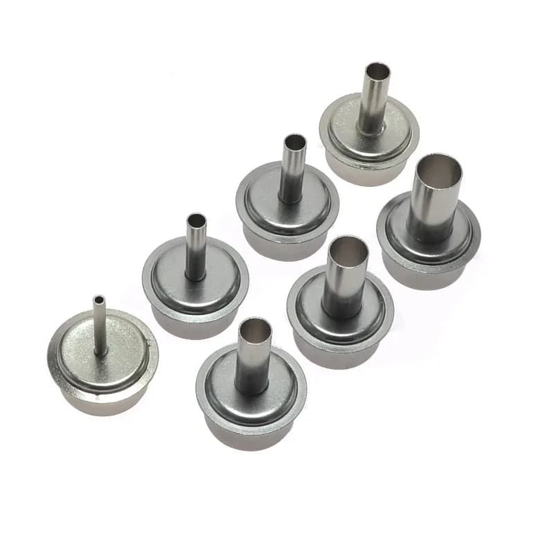 7/8/15Pcs Stainless Steel Heat Gun Nozzle Set 3-12mm for Heat Shrink Tubing DIY Craft Electronics Repair