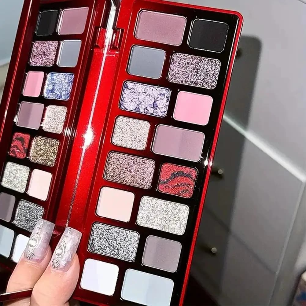 Cheeryep 16 colors shadow Qianyan glitter plate Chamelon opaque perlescent flash plate Qian Yan Cowherd sequins