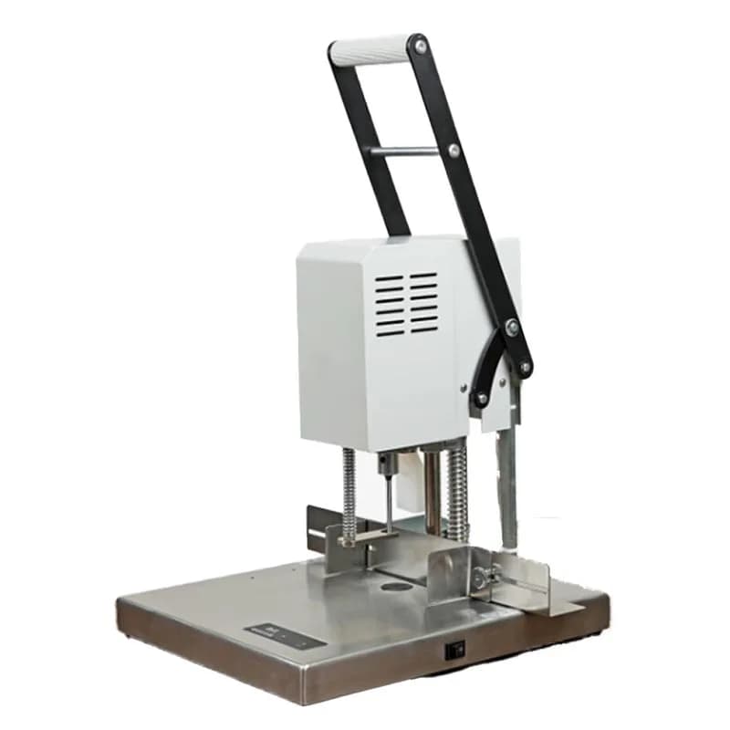 Single-head Electric Punching Machine 5CM Thick Drilling Machine Used for Punching Holes in File Folders for Binding Purposes