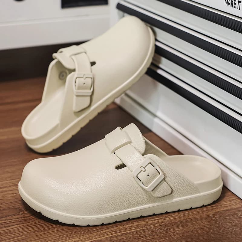 Summer High Elastic EVA Slippers Soft Cushion Casual Beach Sandals