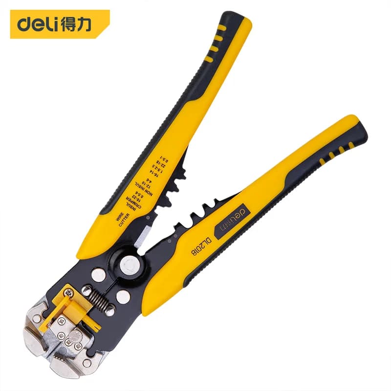 Spelatura pinze multifunzionali spelafili automatico taglierina in fibra ottica ad alta precisione forbici per cavi strumenti di pelatura a crimpare
