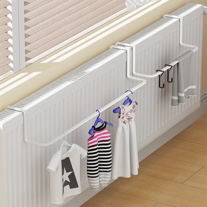 Stendibiancheria Riscaldante e Refrigerante, Organizzatore Salvaspazio per Vestiti, Piccolo Stendibiancheria per Casa