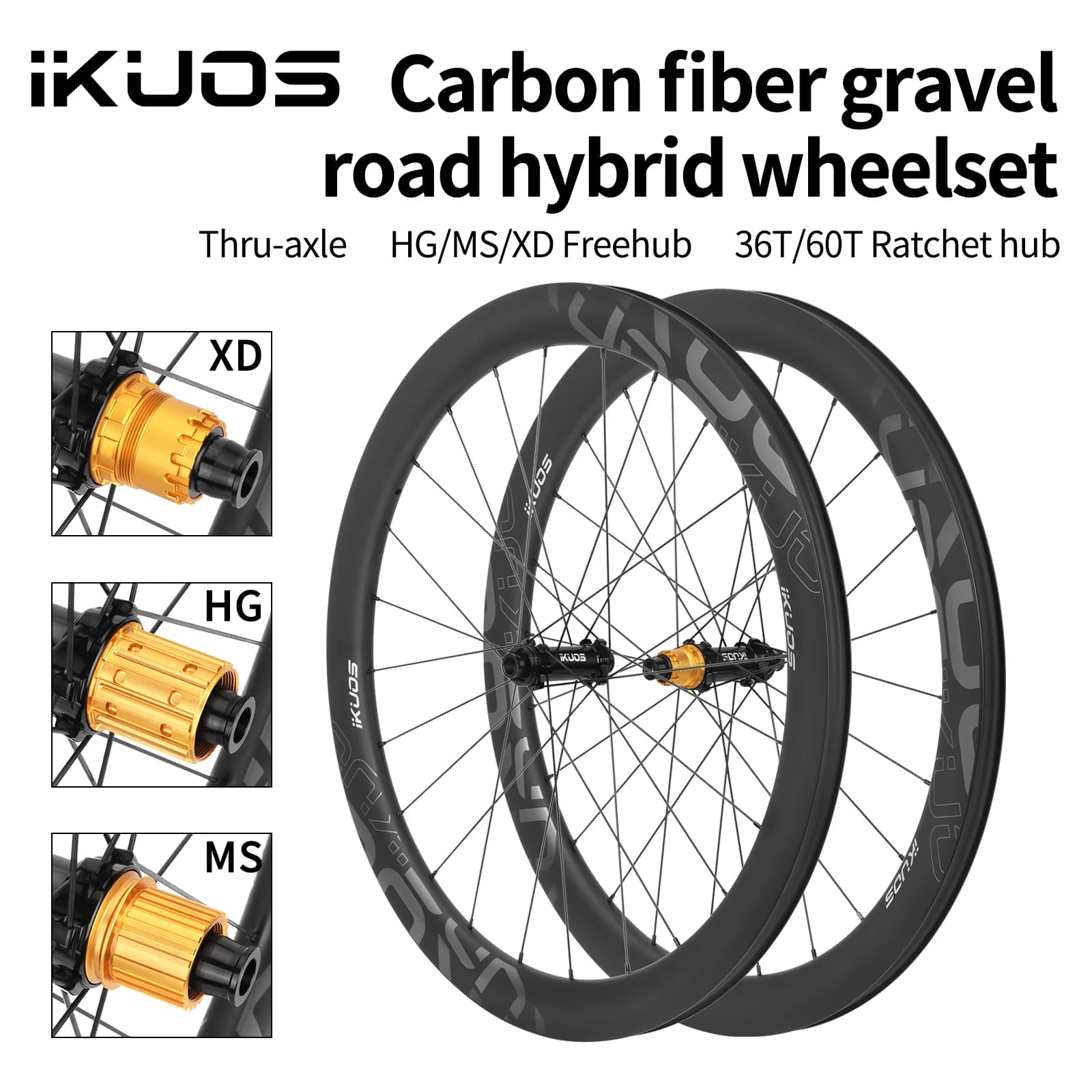 Set di ruote in carbonio per mountain bike ultraleggero 1580g 36/60T cricchetto perno passante 100x142mm /110x148mm parti di biciclette con ruota in carbonio Mtb
