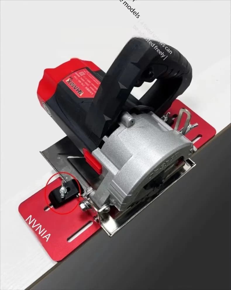 2025 New base for cutting machine Aluminum alloy base Woodworking Marble machine Punching base for portable sawing machine Cutting board