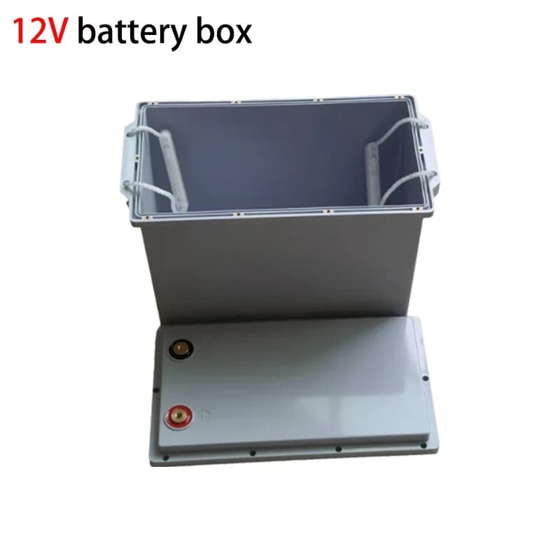 Box Lifepo4 Battery 90Ah 105Ah 200Ah 280Ah 310Ah 320Ah 12V Solar Cells Storage Boxes Case RV Yacht Battery Storage Plastic Case