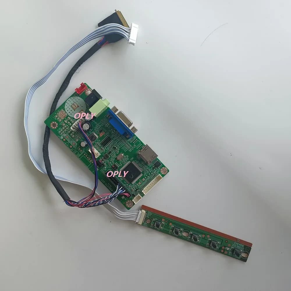 Scheda controller 58C VGA compatibile HDMI per BT156GW02 V.0 CLAA156WA11A CLAA133WA01A CLAA140WB11A 1366x768 Pannello LED LCD
