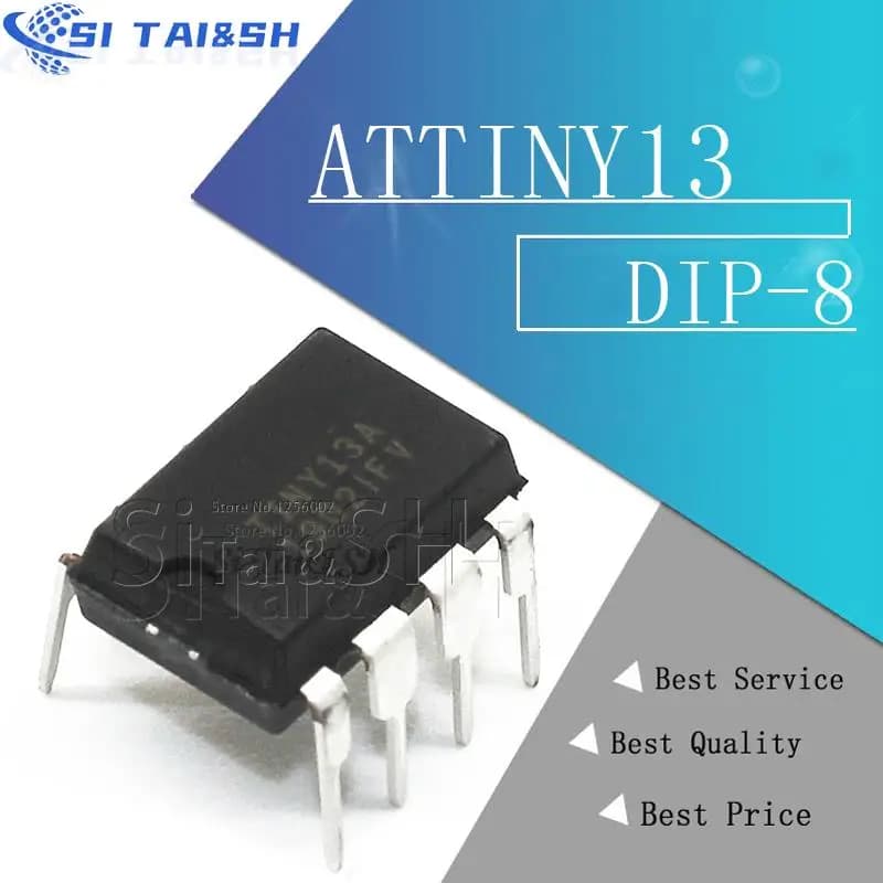 5 pezzi ATTINY13A-PU DIP-8 ATTINY13 ATTINY13-PU DIP8 ATTINY13A ATTINY13 13A-PU ATTINY13V-10PU
