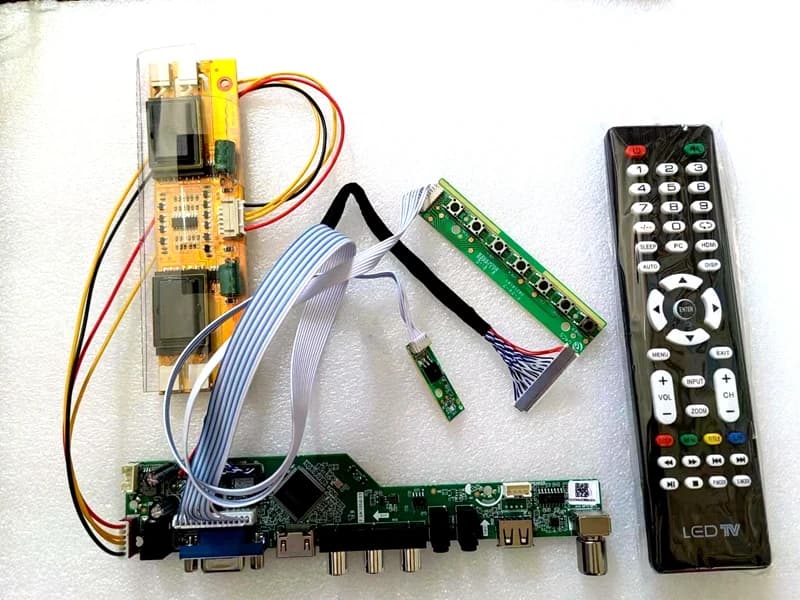Yqwsyxl Kit per LTM190M2-L31 LTM190M2-L33 TV + HDMI + VGA + AV + USB LCD schermo A LED Bordo di Driver del Controller