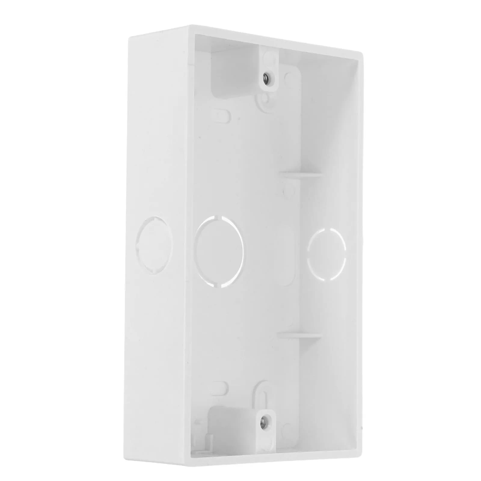 Electrical Junction Box 146 Type Concealed Surface Wiring Wall Switch Socket Outlet Box for Home Commercial Use