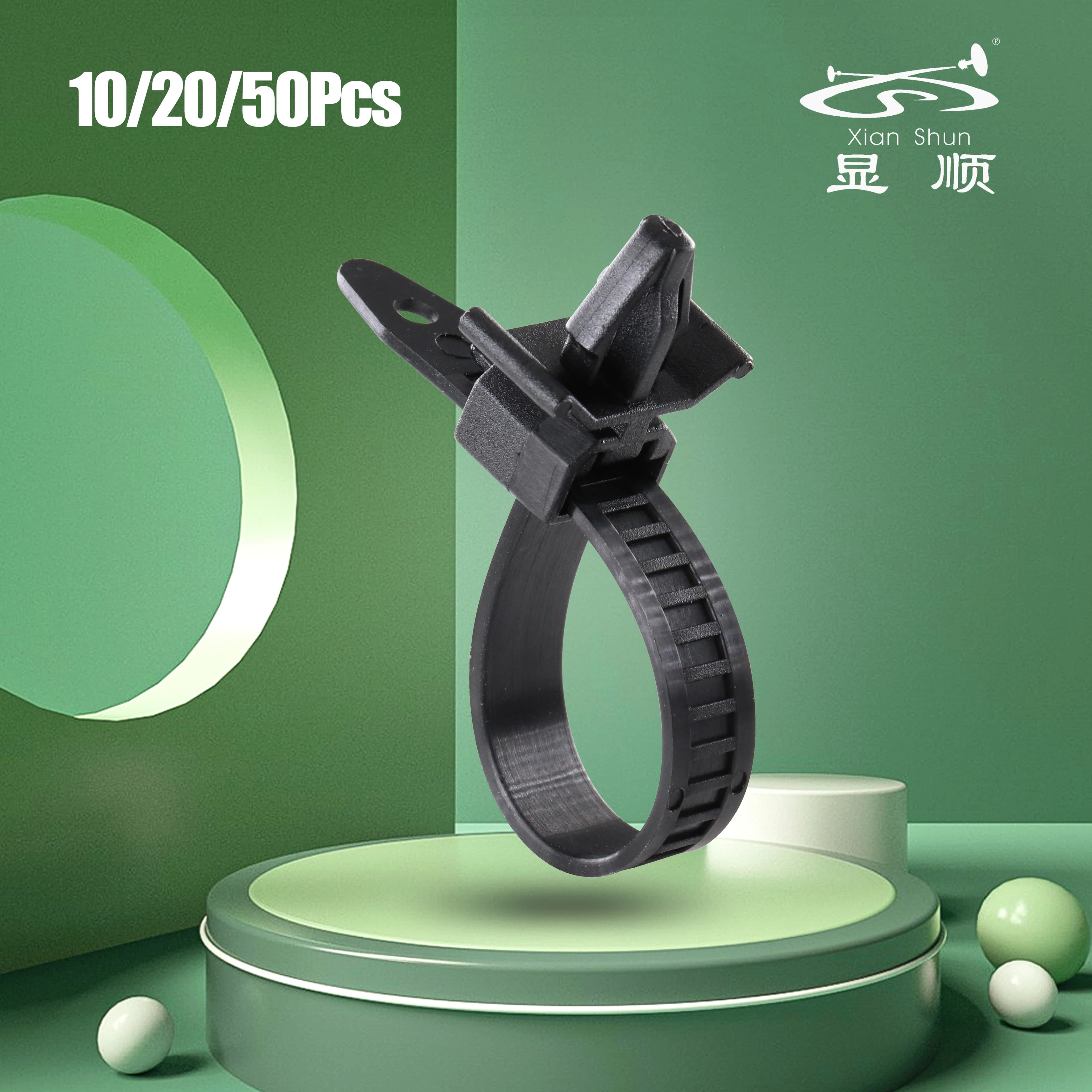 10/20/50 Pezzi Clip di Fissaggio Nere PA a Forma di Freccia Alata per Interni Auto, Accessori Auto 992890753