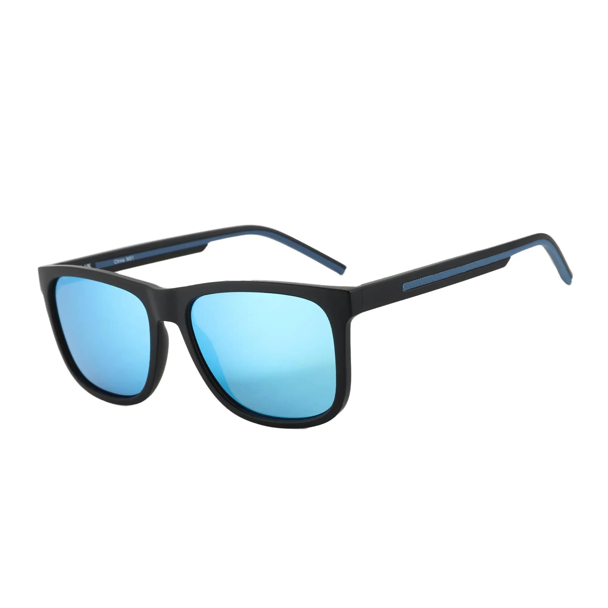 Occhiali da sole polarizzati ZENOTTIC da uomo alla moda: occhiali da sole quadrati alla moda con montatura leggera in TR90 e protezione UV