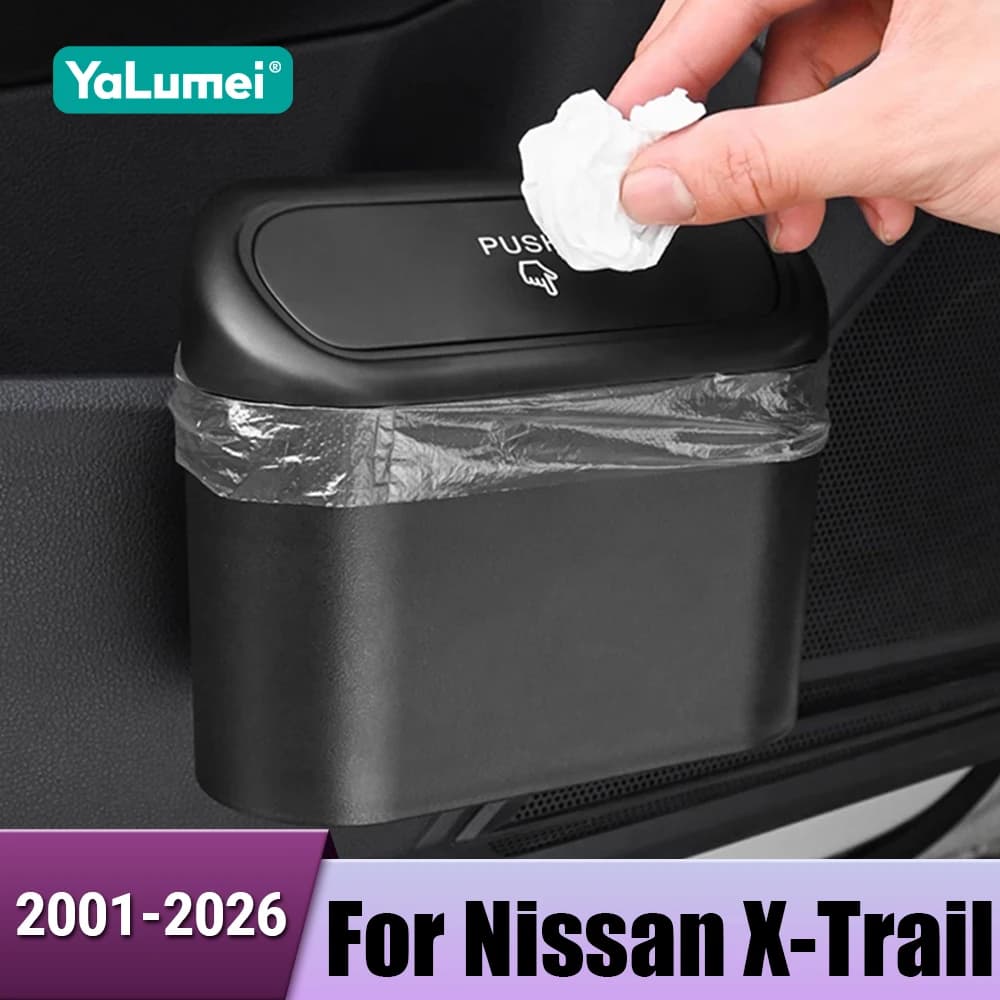 2 pezzi auto appesa sedile posteriore pattumiera accessori per Nissan X-Trail XTrail T30 T31 T32 T33 2001-2021 2022 2023 2024 2025 2026