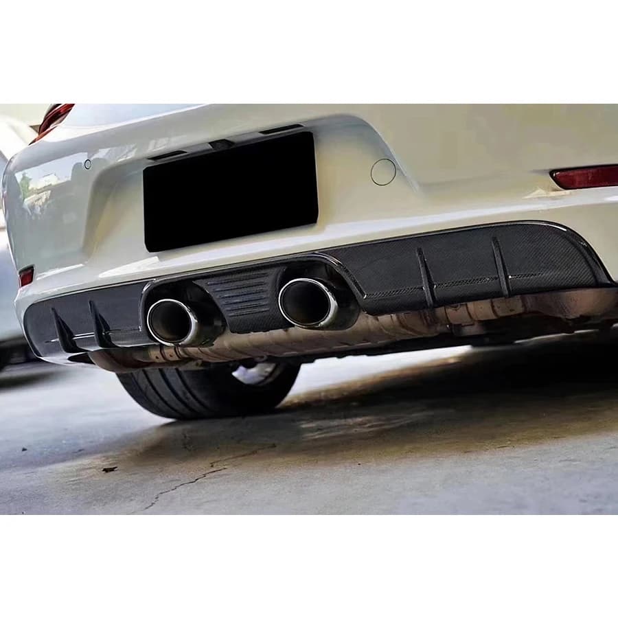 For Porsche 911.2 992 Carbon Fiber Car Rear Diffuser Rear Bumper Splitter Diffuser Rear Lip Lower Lip Body Kit