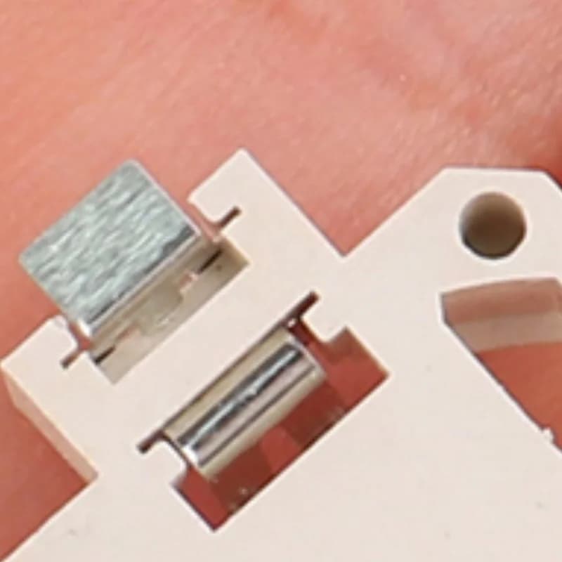 10Pcs White Housing Gold-Plated Tin-Plated Button Battery Holder For CR2032 Cr2025 Bs-6 SMD Button Battery Holder Socket Cases