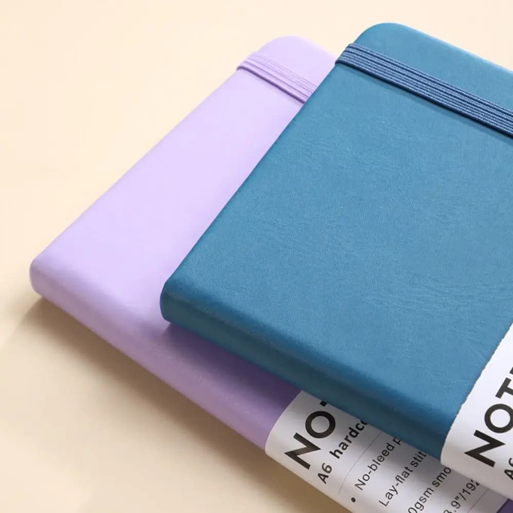 Notebook con cinturino A6 Mini Notebook Memo Diario Planner Prendendo appunti Blocco note tascabile Agenda Organizzatore Ispessimento