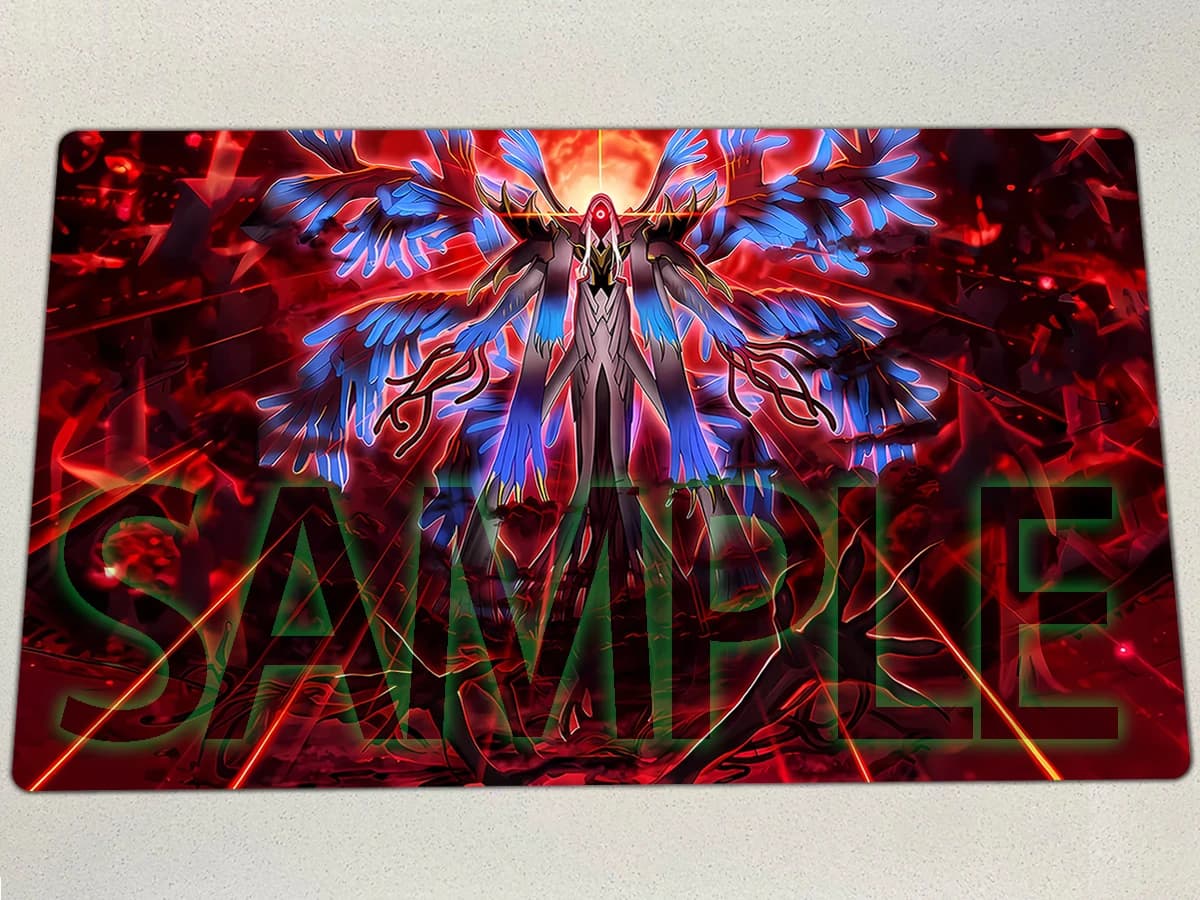 YuGiOh Tappetino da gioco Hecahands Jauzah TCG CCG Mat トンš ь Tappetino da gioco per carte collezionabili Tappetino per mouse Tappetino da gioco in gomma