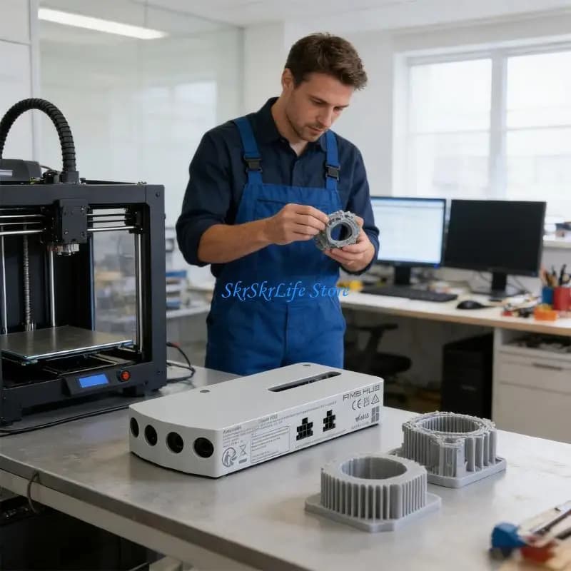 Il selettore della del materiale accessorio per stampante 3D E65E per P1 garantisce connessione HUB