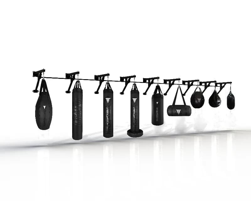 Training equipment MMA and boxing, boxing bags for heavy loads, leather and polyurethane materials for men