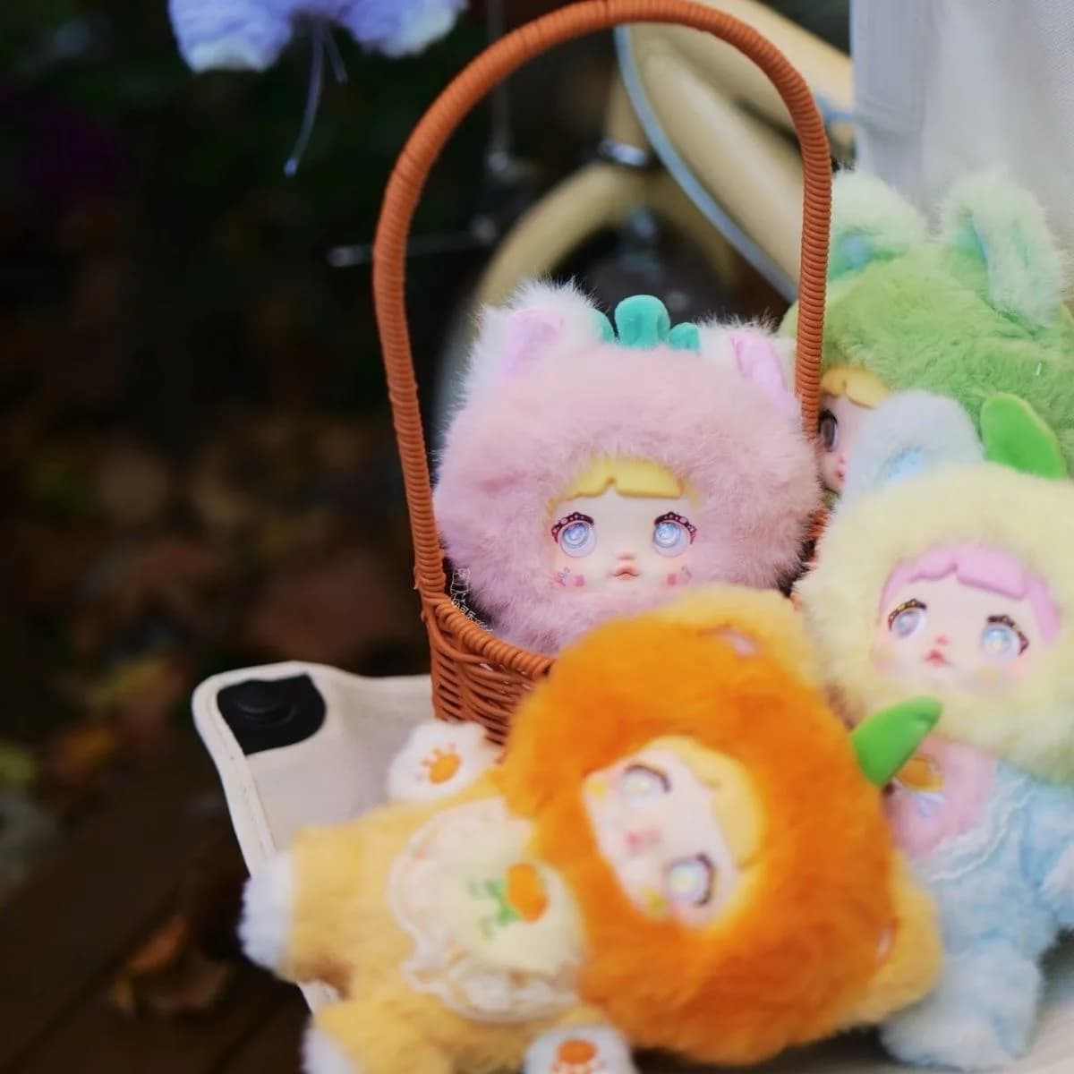 Original Nommi V3 Interesting Fruits Series Dream Eyes Blind Box Plush Doll Bag Pendant Vinyl Doll Nommi Action Figure Toys