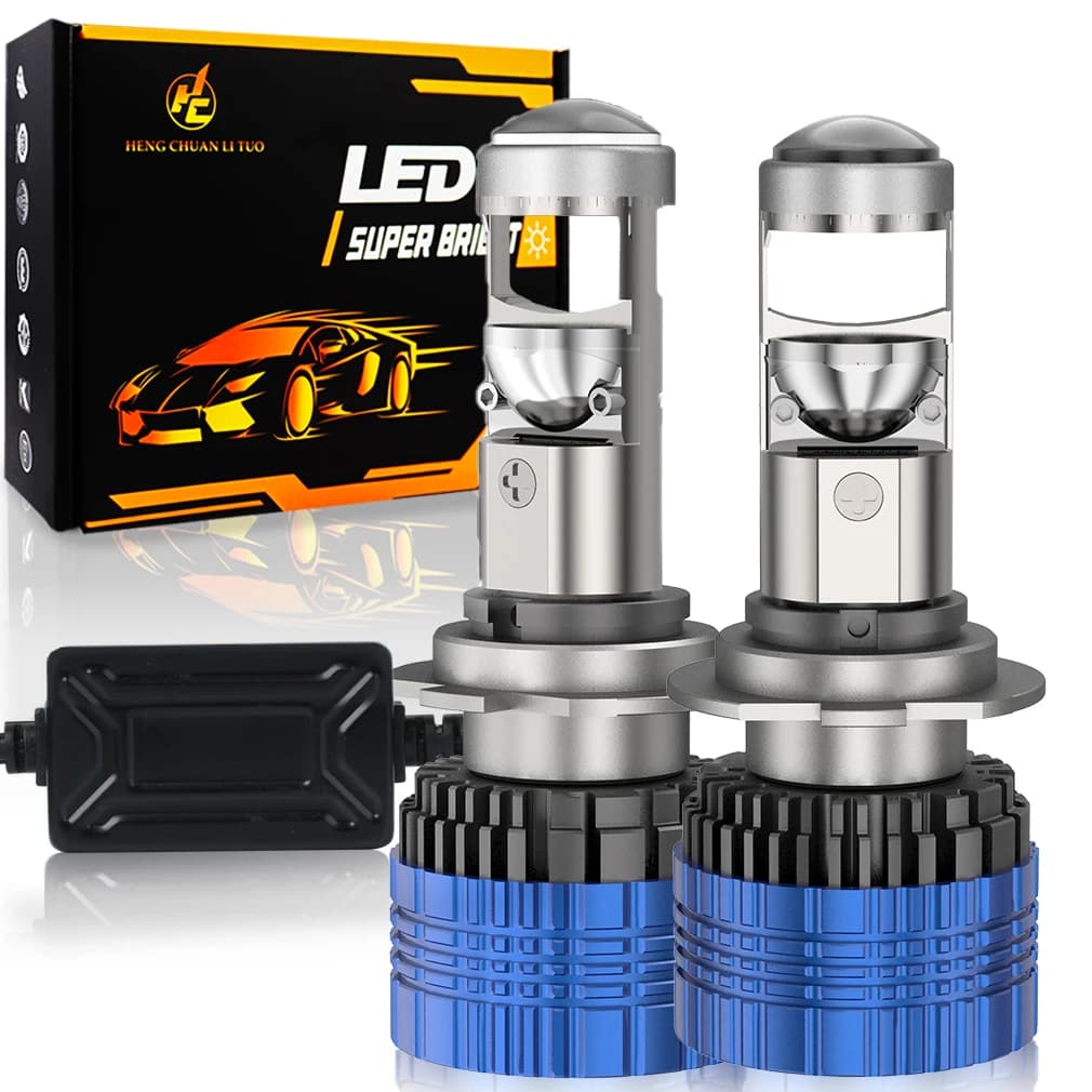 300W H7 H4 LED faro Mini lente proiettore H9 H11 9005 9006 Auto anabbagliante Canbus lampadina per Auto/motore 12V 24V