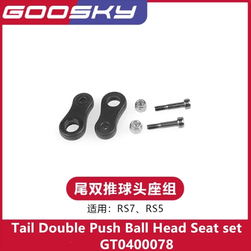 GOOSKY RS7 RS5 RC Pezzi di ricambio per elicotteri Set di sedili con testa a sfera a doppia spinta GT0400078