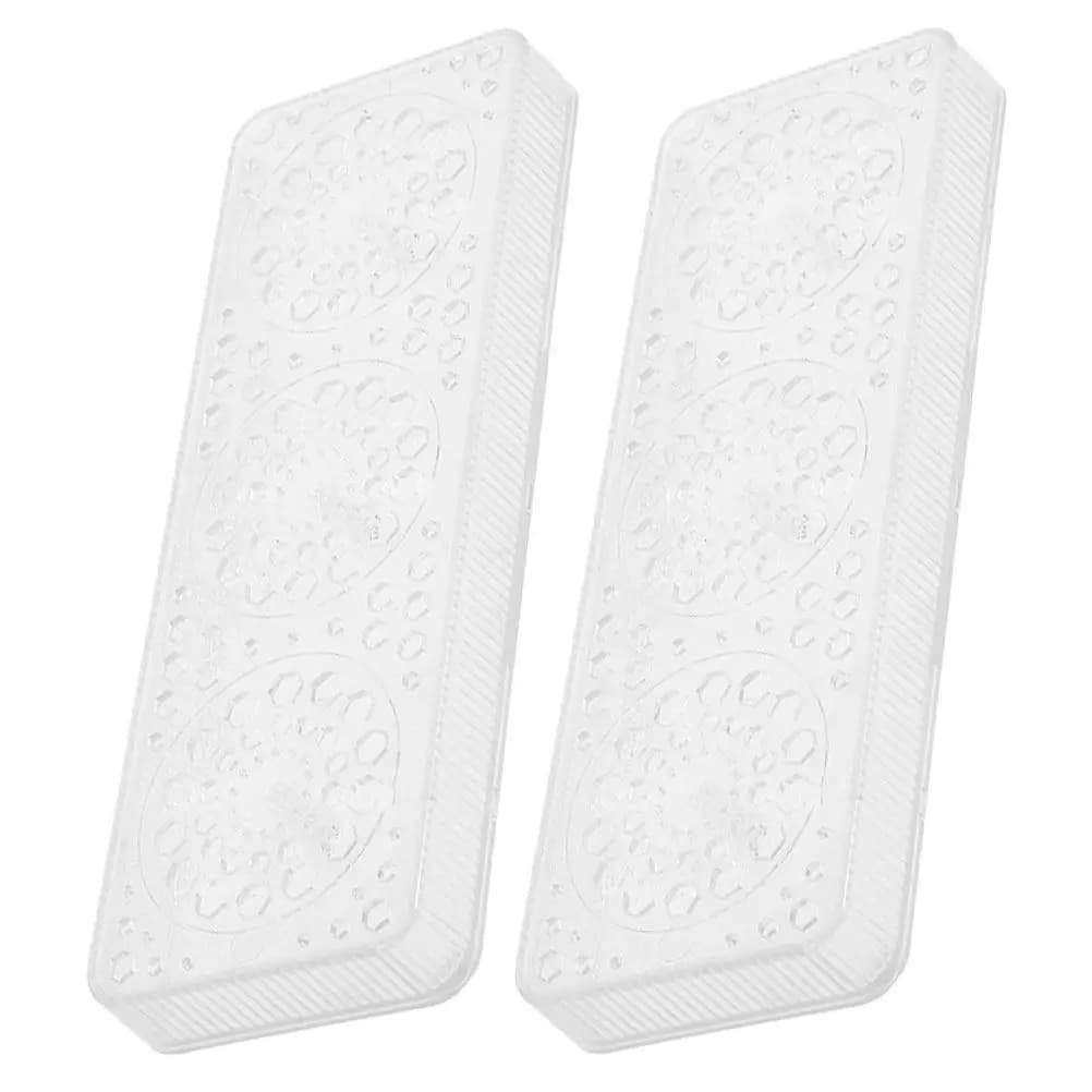 2pcs Humidification Box Portable Compact Design Long-Lasting Moisture Control Plastic Material Cigar Humidor Accessories