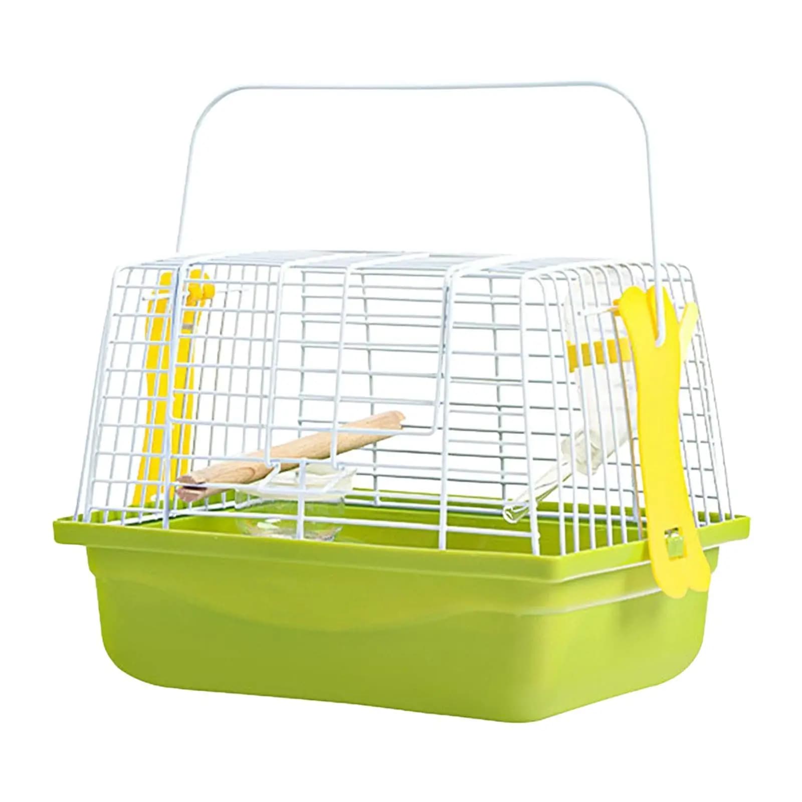 Grande gabbia per uccelli per parrocchetti con vassoio rimovibile Cacatua Conure Nest Carrier Forniture per animali domestici da viaggio