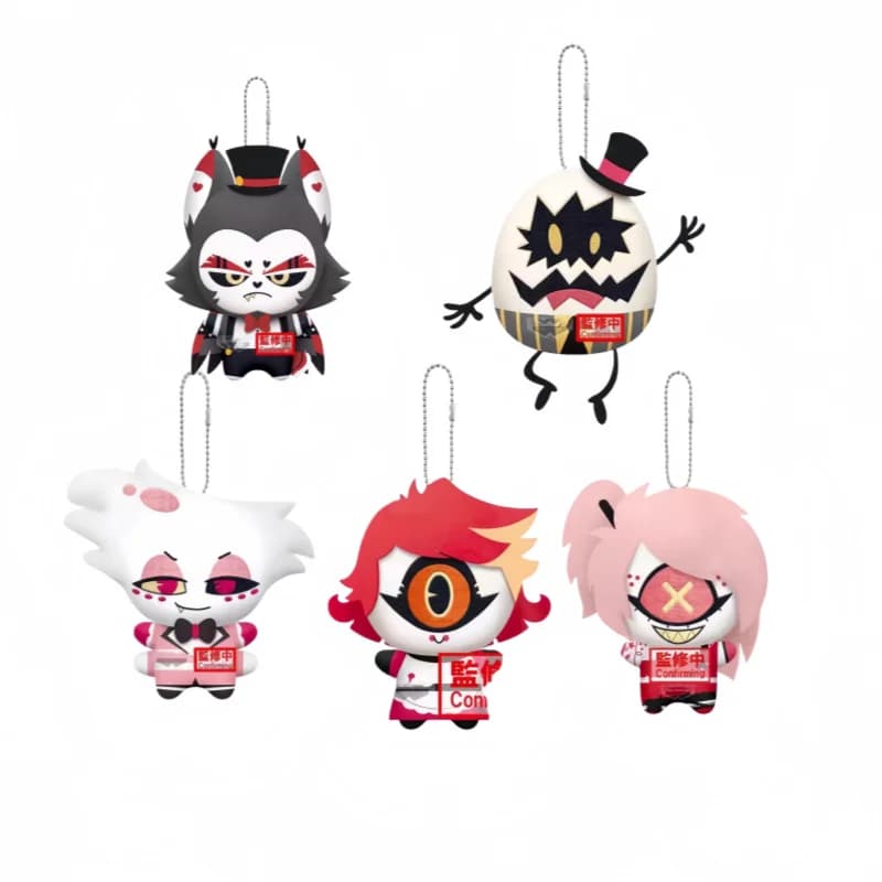 11cm Hazbin Hotel Heske Vaggie Morningstar Anime Peripherals Softed Plush-Like Texture Doll Ornament Pillow Festival Gifts