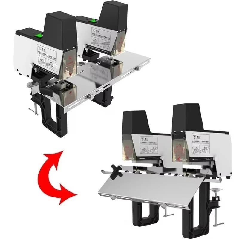 Cucitrice elettrica per ufficio | Cucitrice doppia per rilegatura di brochure e libretti
