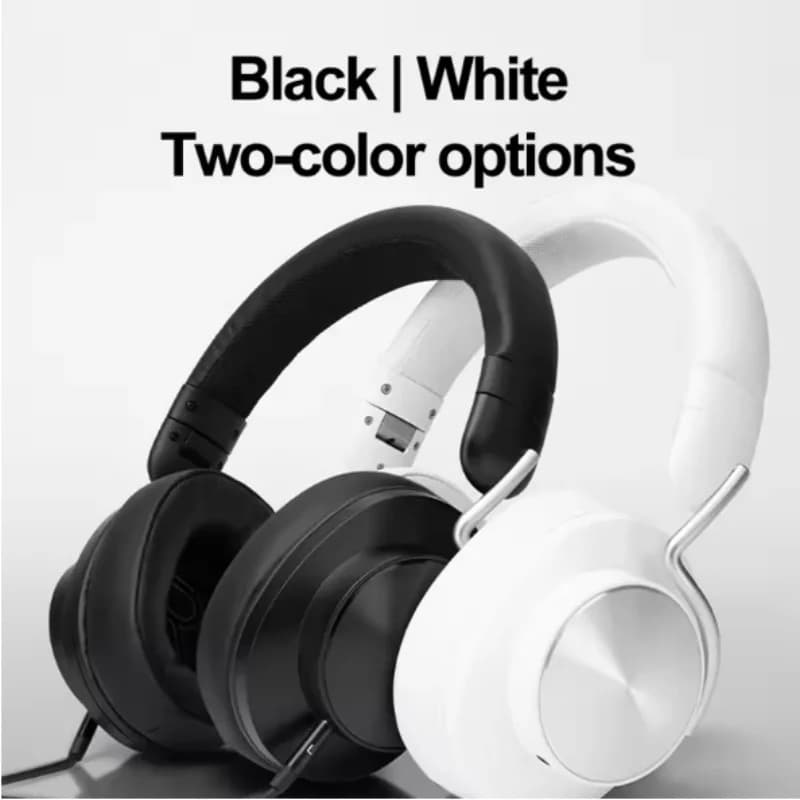 iBasso JR Brownie Wired HiFi Sealed Headphones with 3.5mm Mic Cable High Fidelity Gaming Headset for PC & Computer