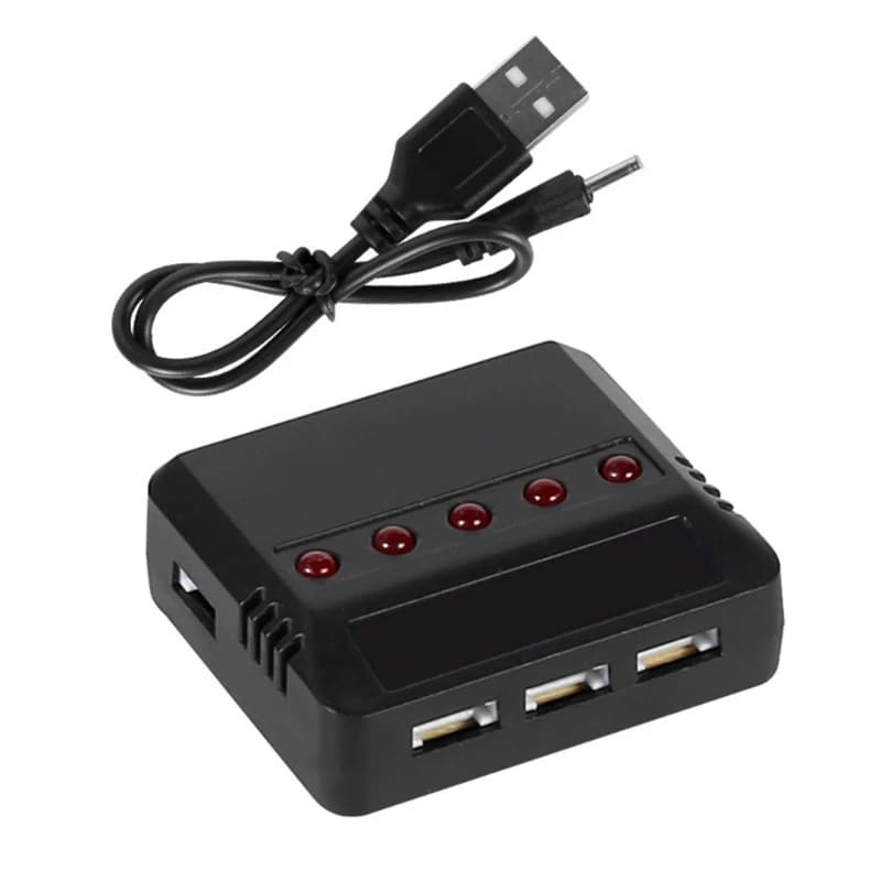 3.7V Lipo 4 in 1 / 5 in 1USB Caricatore per E010 H31 X4 Syma X5SW X5C X5HW