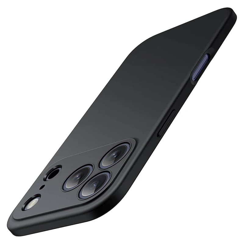 Custodia in silicone opaco ultra sottile per iPhone 17 Pro Max Shell Obiettivo della fotocamera Protezione completa Custodia morbida in TPU per iPhone17Air