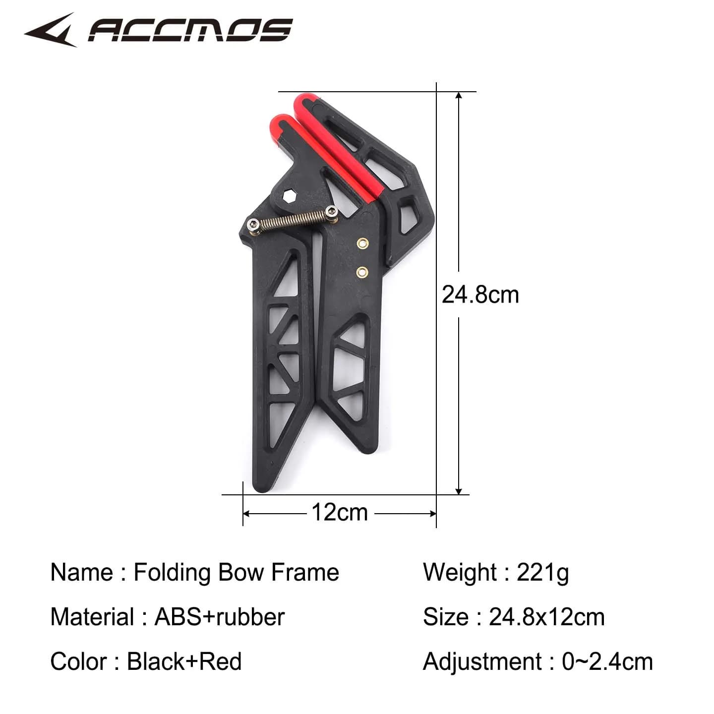 Portable Folding Compound Bow Rack Stand - Archery Hunting Shooting Equipment Support Holder for Target Practice And Outdoor Spo