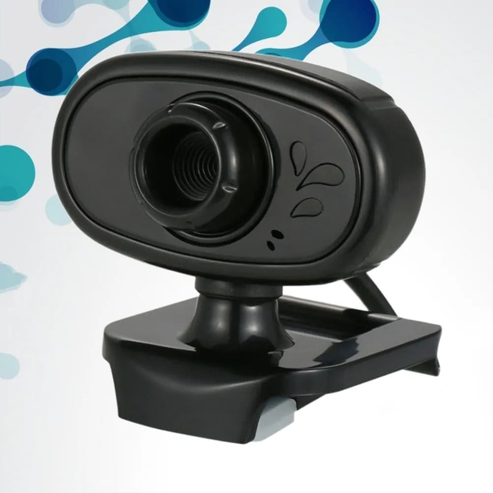 Webcam USB 2.0 480P con clip per computer, webcam USB 2.0 per laptop, desktop, videoconferenze, riunioni, chat con microfono