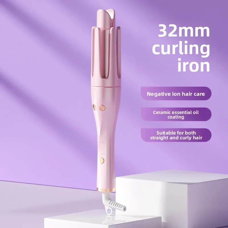 Bestseller New Iron Arricciacapelli Automatic 2-in-1 Swivels for Great Waves and Smooth, Iron Electric Hairstyles 32MM