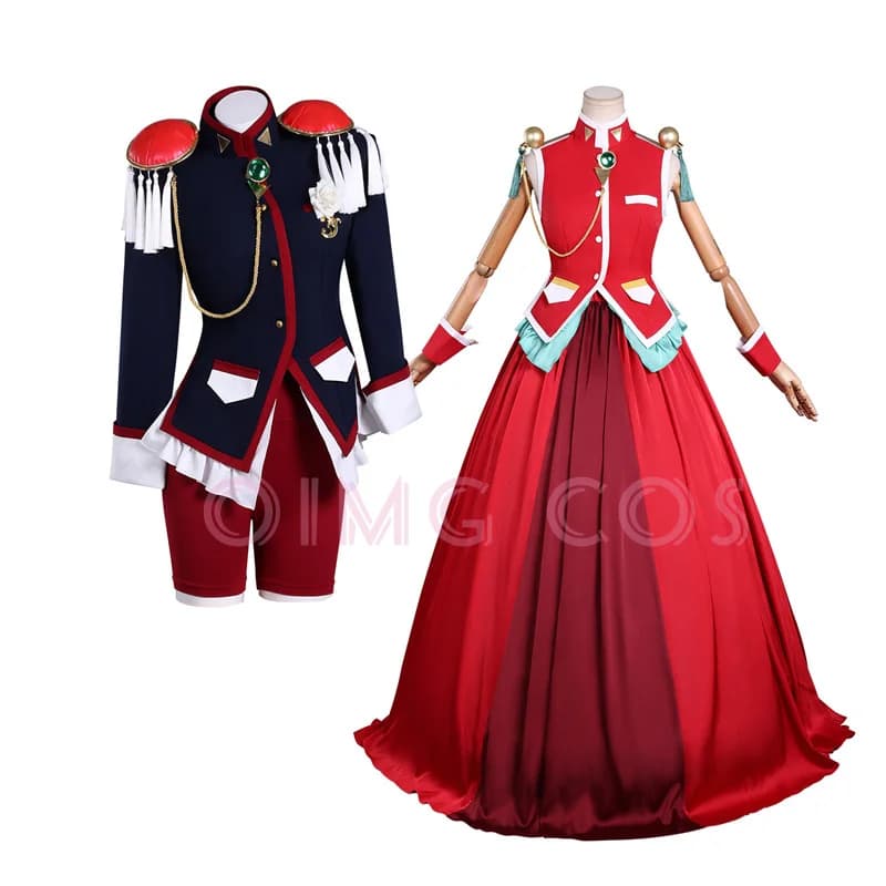 Revolutionary Utena‌ Tenjo Utena Cosplay Costume Himemiya Anthy Carnival Uniform Anime Halloween Costumes Women Game