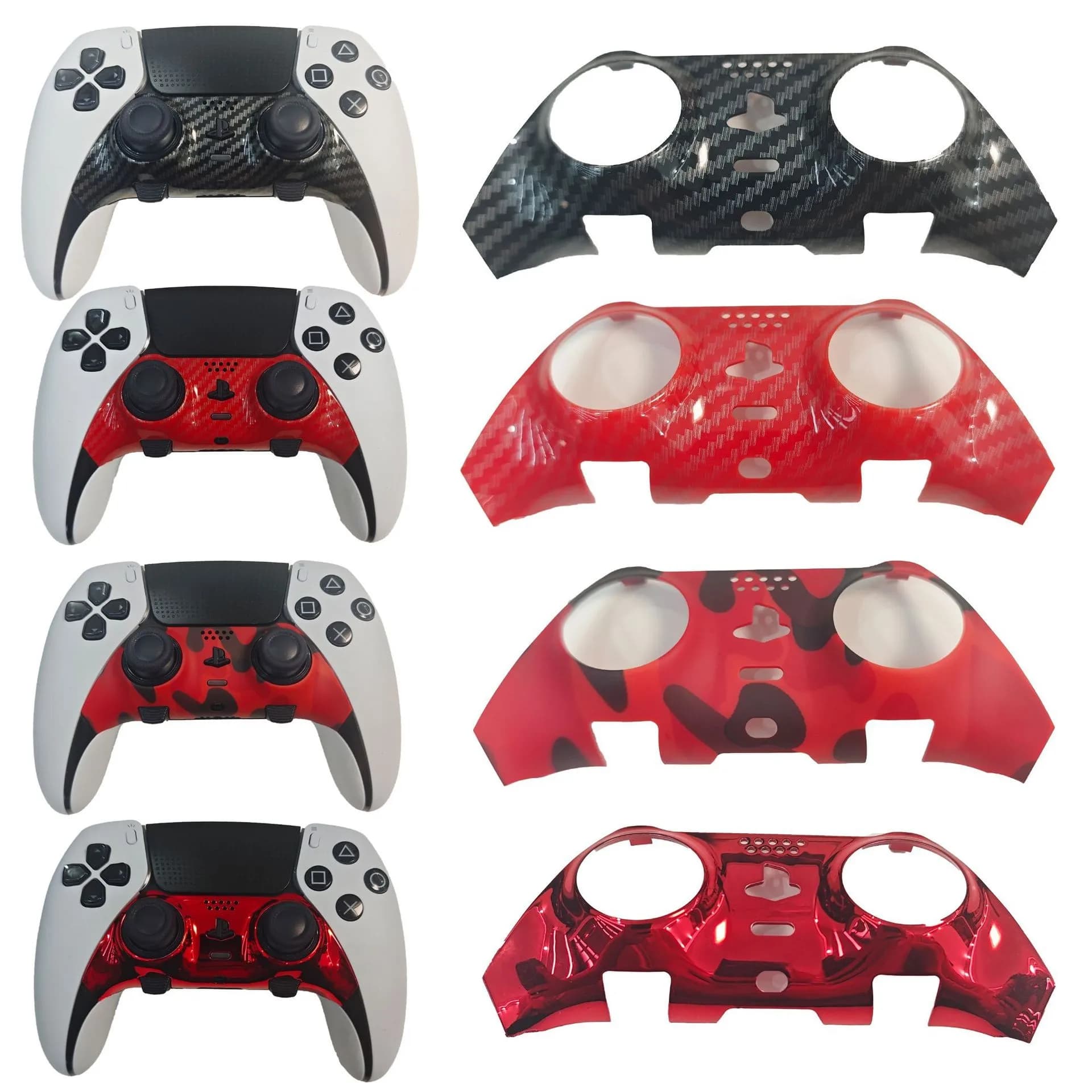 Striscia decorativa PS5 Elite Edition Foglio decorativo per PC Materiale guscio con manico color mimetico elettrolitico Accessori per giochi PS5