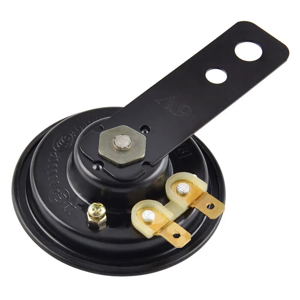 Universal 6V Motorcycle Electric Horn Kit Signal Speaker Waterproof Round Loud for Scooter Moped Dirt Bike Kits Car Accessories