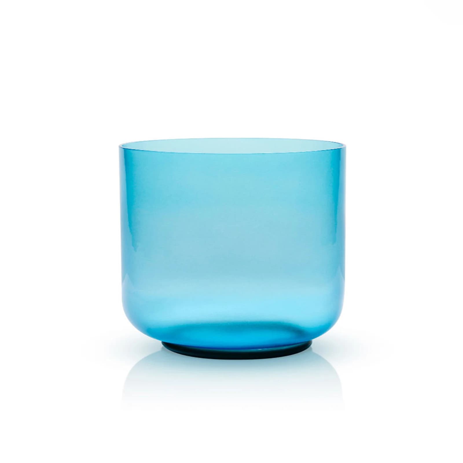 Hye-eun 5.5inch Clear Quartz Crystal Singing Chakra Bowl for Anxiety Hypertension Stress Sound Healing