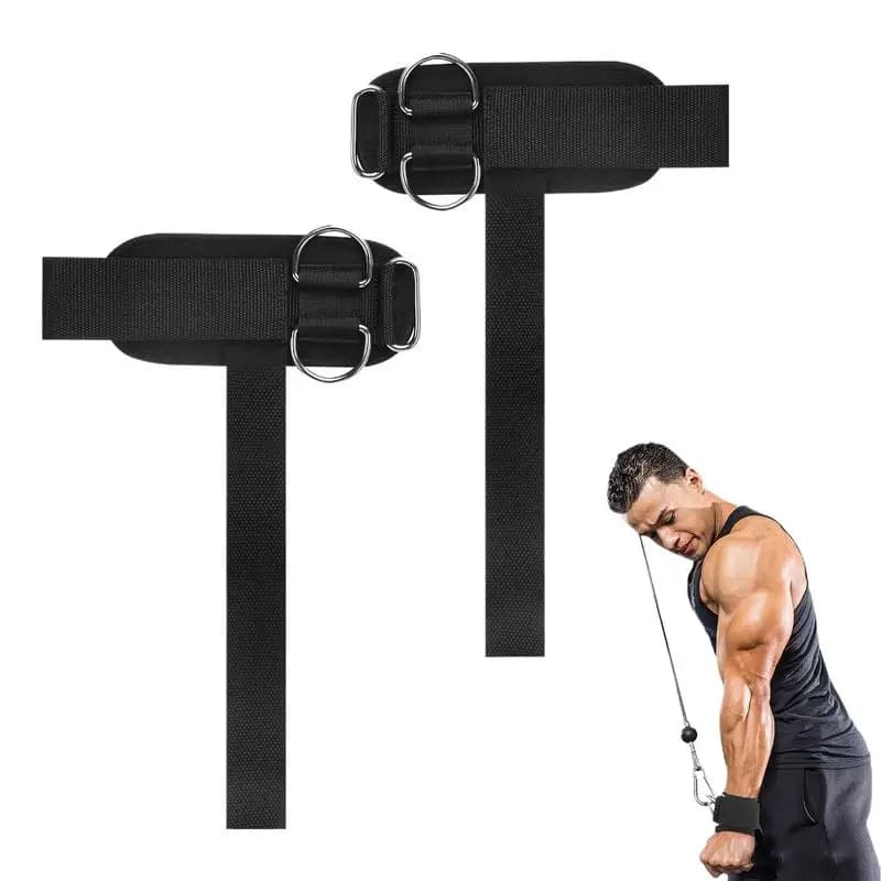 Cinghie per sollevamento pesi Fasce per polsi per sollevamento pesi Supporto per avvolgimento in gomma resistente Impugnatura comoda Accessori fitness per