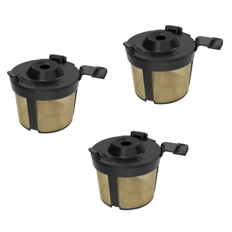 【NEW A39M】 For Ninja PB051/PB040/PB041ST Coffee Maker Compatible 3PCS Reusable Filter Baskets Coffee Basket Replacement Parts