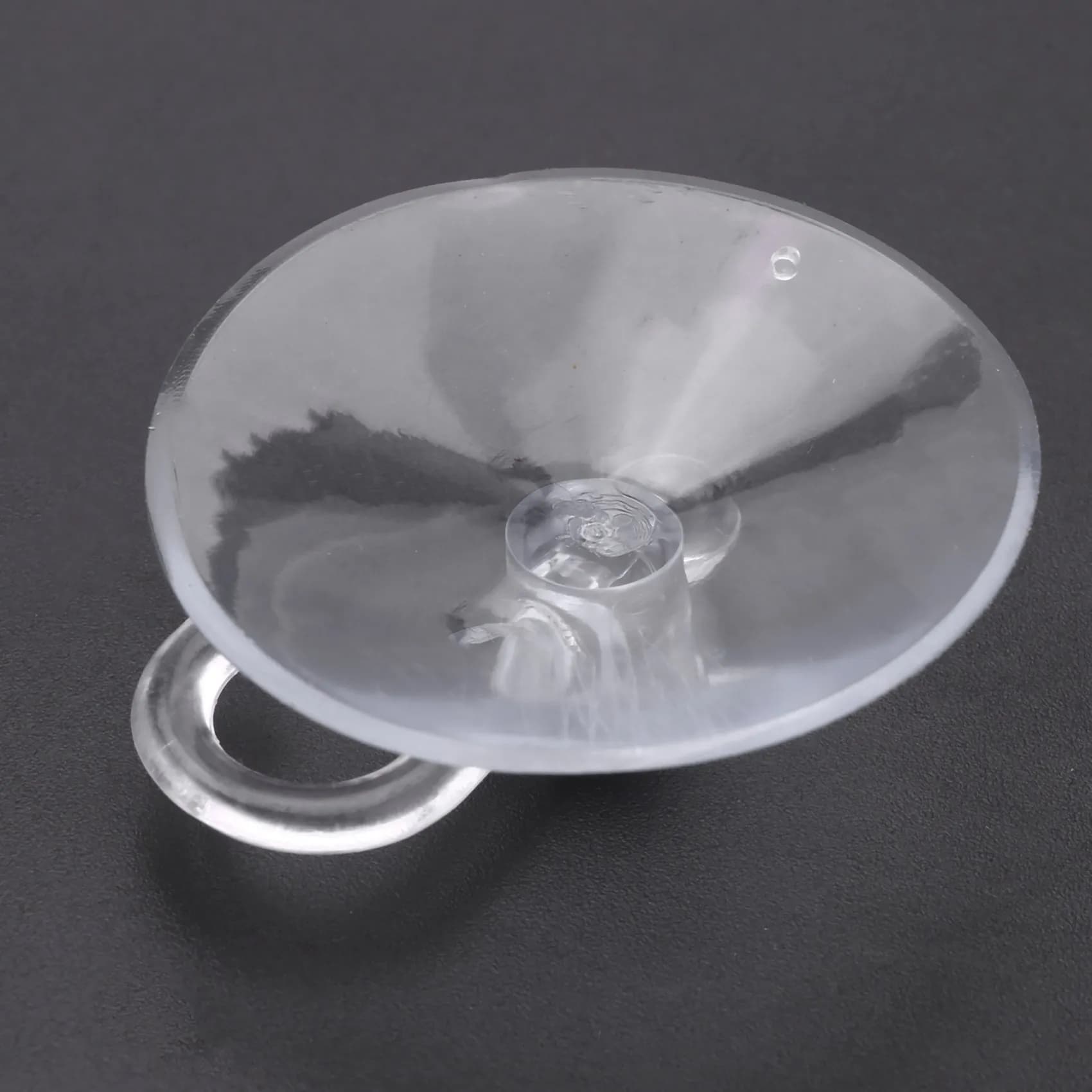 ABXF-40 X Ventose in Plastica Trasparente con Ganci Metallici, Perfette per Decorazioni Natalizie e Addobbi per Finestre e Armadi