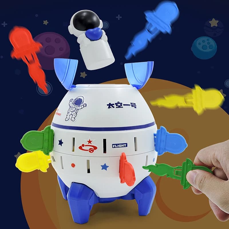Novelty Toys for Party Children Educational Thinking Training Pirate Barrels Interactive Toys Game Family Tabletop Birthday Gift