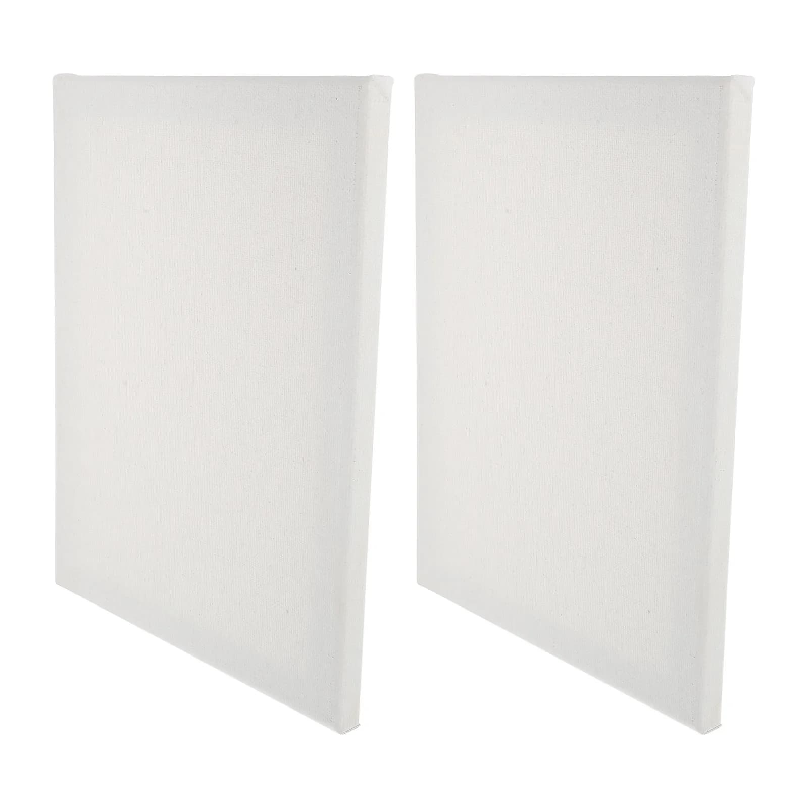 2 Pezzi Cornice Robusta in Legno per Pittura a Olio, Design Compatto per Foto, Dipinti e Arte Murale, Accessorio per Pittura Fai-da-Te