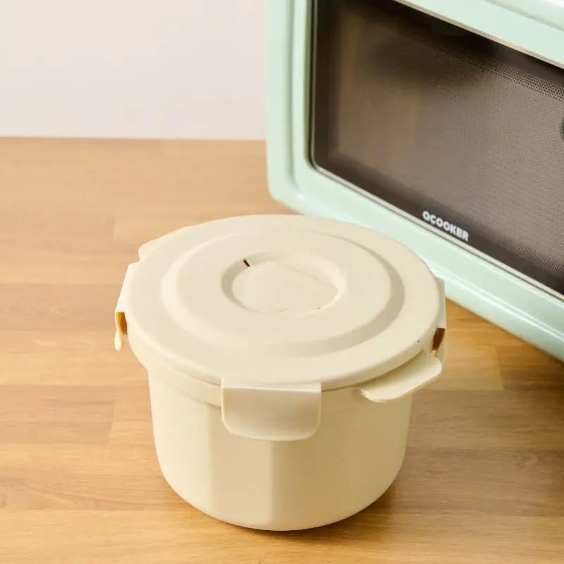 Fornello a vapore multifunzione portatile Scatola per il pranzo isolata Fornello per riso a microonde Scatola per il pranzo isolata sigillata