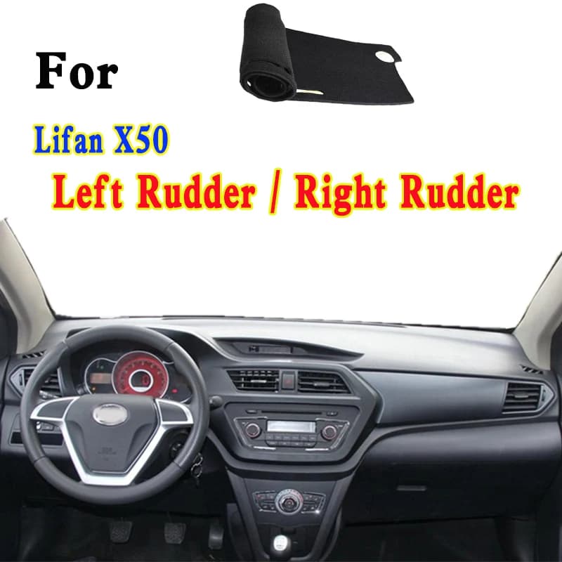 Accessori Interni per Lifan X50 2014-2020, Copertura Cruscotto, Pannello Isolante per Strumenti, Protezione Solare, Tappetino Protettivo