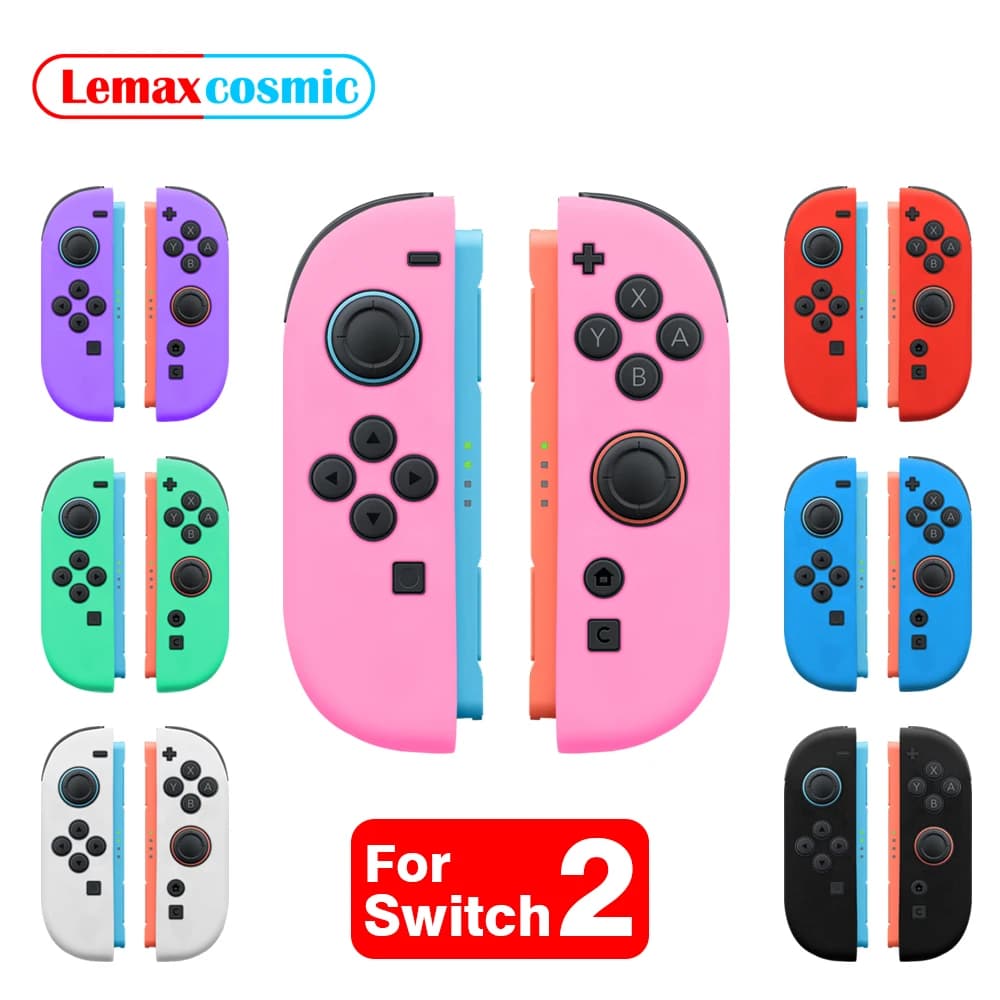 Custodia Protettiva Morbida in Silicone con Impugnatura per Nintendo Switch 2 Joy-Con Joycon NS2
