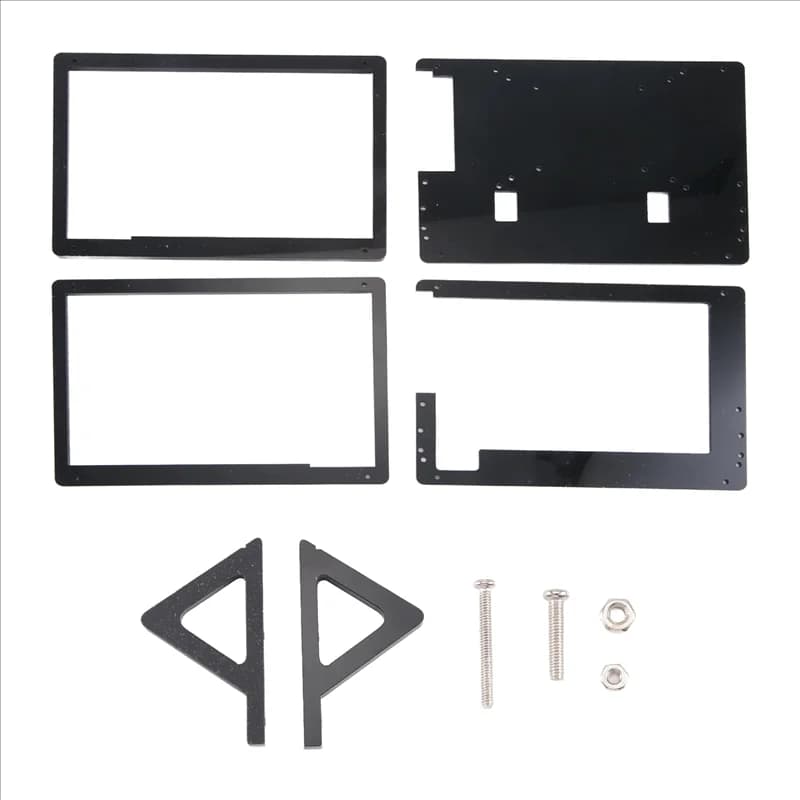 Support bracket for contact screen with 7 inch LCD acrylic bracket for Raspberry Pi 3 model B+-Y18A