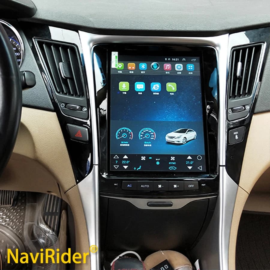 Android15 8+256GB ROM Touch Screen Car Radio Multimedia Player For Hyundai Sonata 8 YF 2011-2015 Hybrid Video GPS Autoradio 2Din